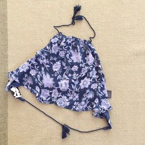 UO Floral Halter Top